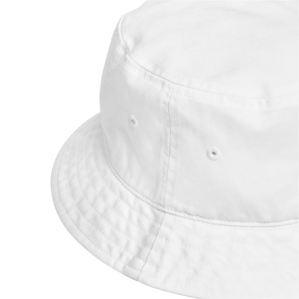 Halo Blanc- Vèlure Bucket Hat