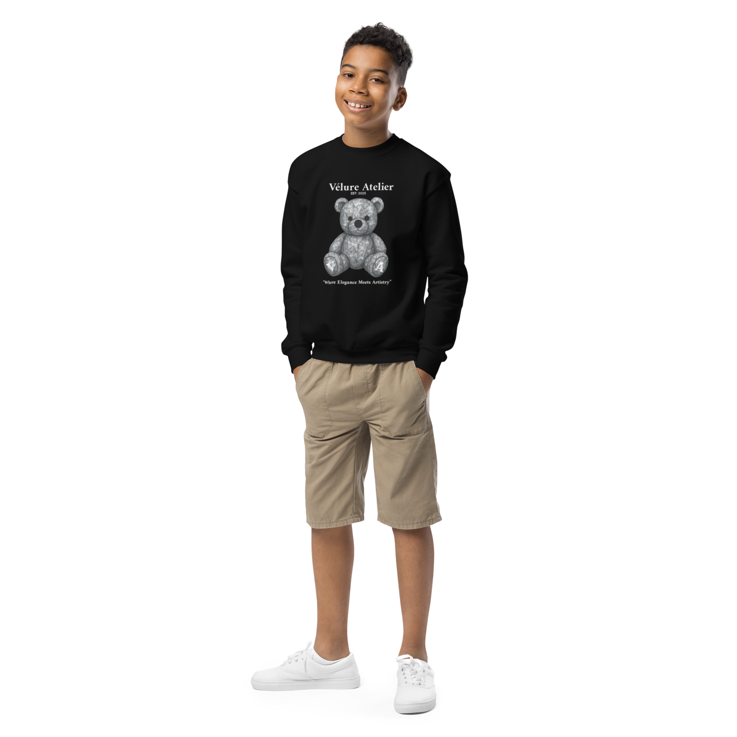 Youth Monarque Bear Sweatshirt