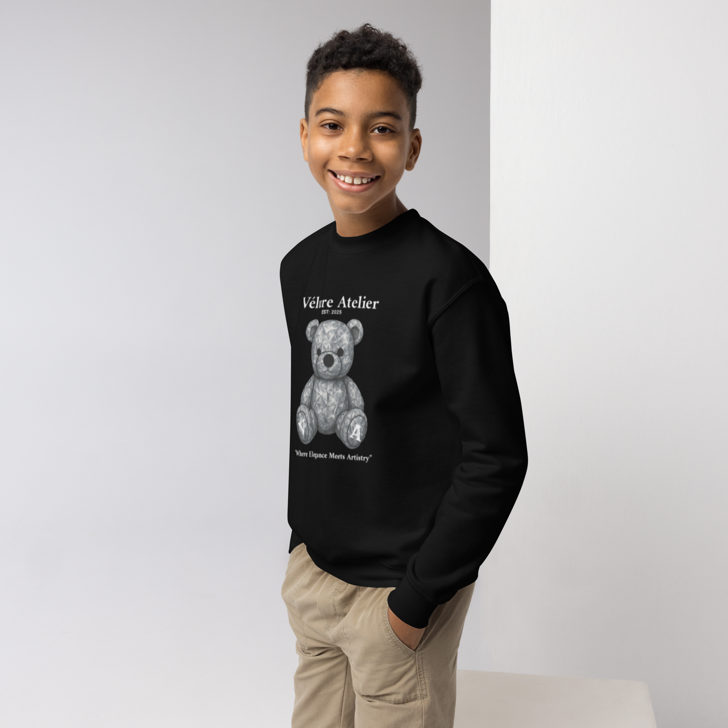 Youth Monarque Bear Sweatshirt