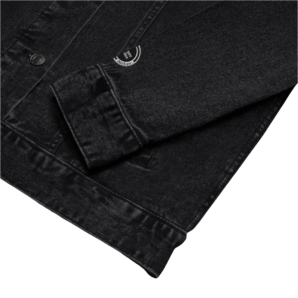 VÉLURE “Le Noir Vérité” Unisex Denim Jacket