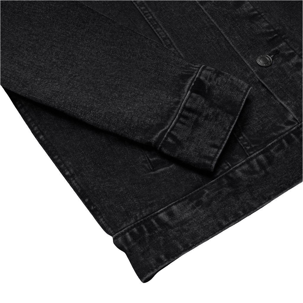 VÉLURE “Le Noir Vérité” Unisex Denim Jacket